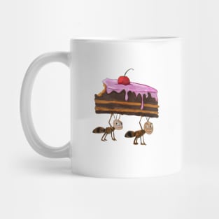 Ants Stealing Cake Mug